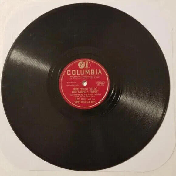 3/$25 Roy Acuff 78 RPM Farther Along / What Would You Do Columbia 20480 - Picture 2 of 5
